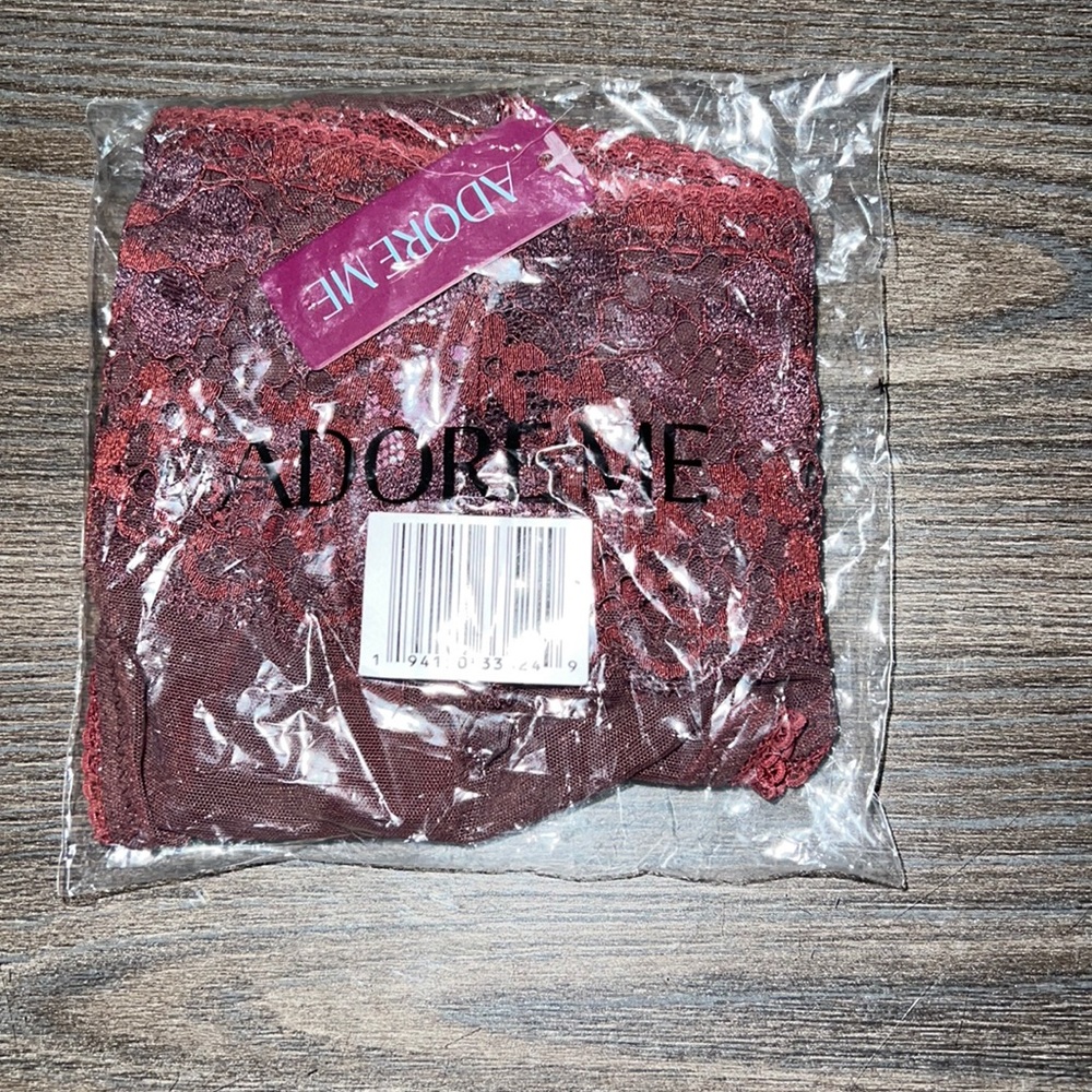 New Adore Me Lacey Thong in size 1x